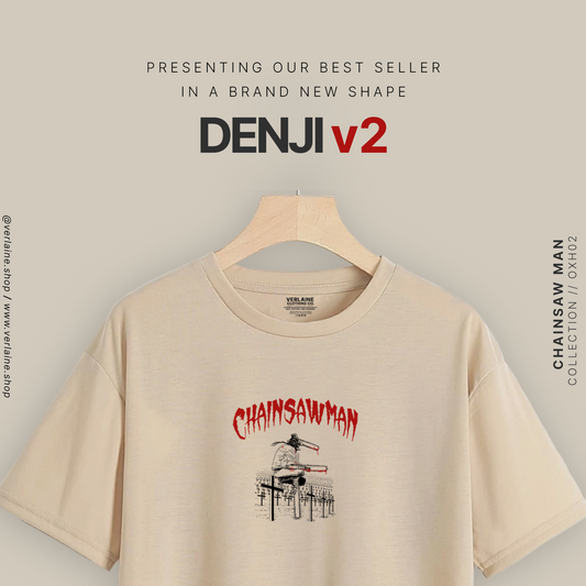Chainsaw Man Denji v2 Oversized Tee (Unisex)