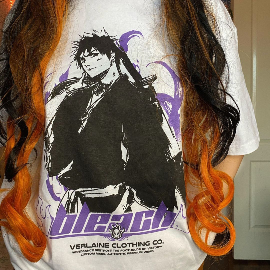 Buy Men's Grey Anime Tie & Die Oversized T-shirt Online at Bewakoof