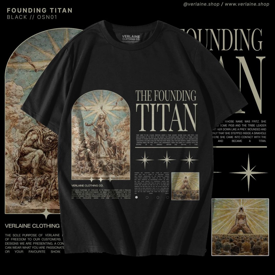 The Founding Titan AOT Oversized Tee (Unisex)
