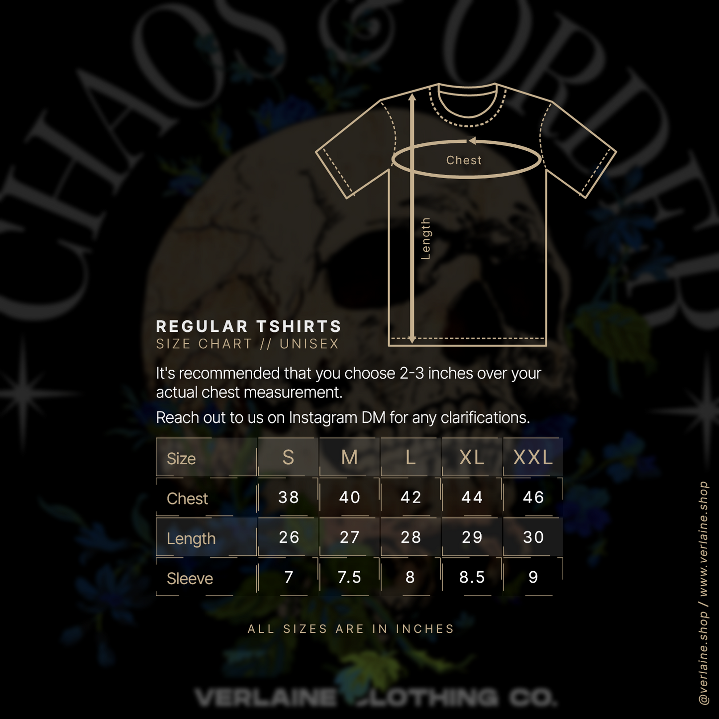 Chaos And Order Tee (Unisex)